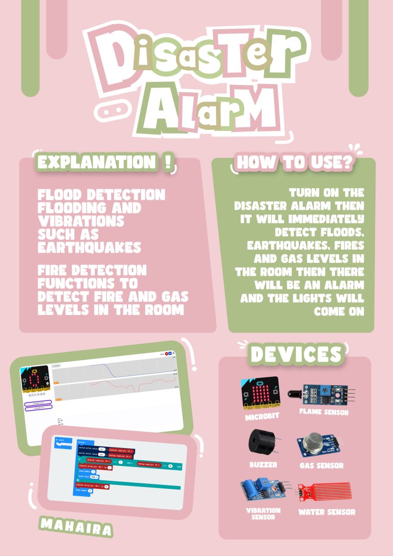 Disaster Alarm poster